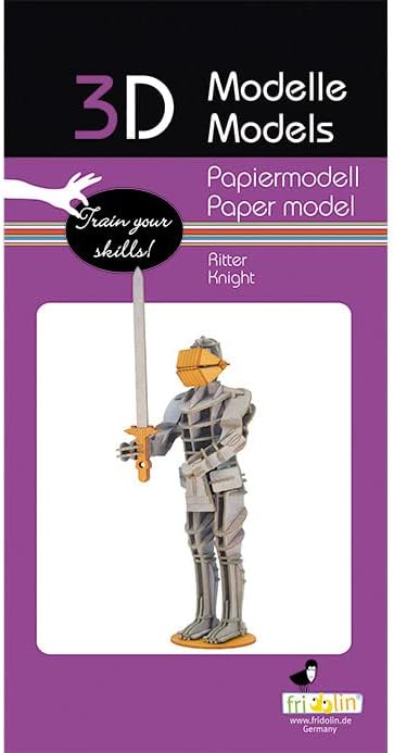 3D Paper Model Knight