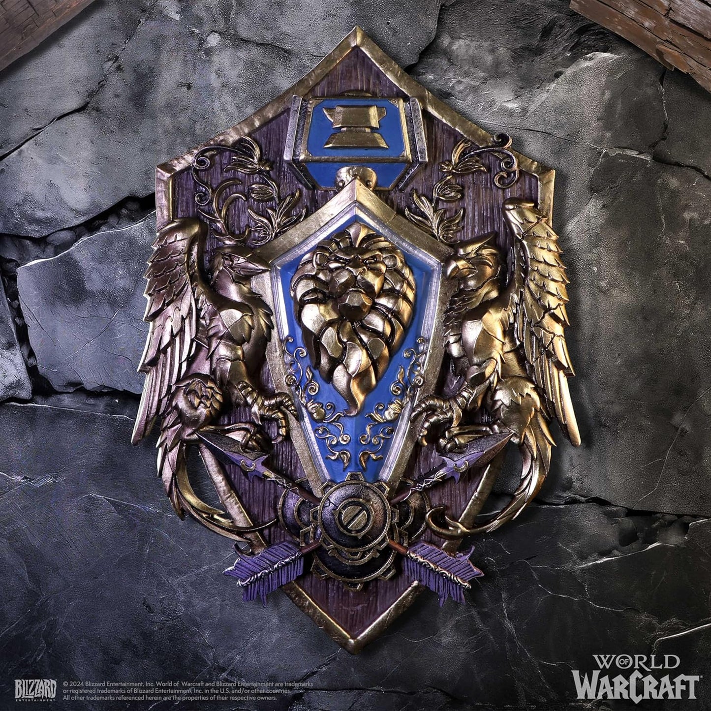 World Of Warcraft Alliance Wall Plaque Height 30Cm