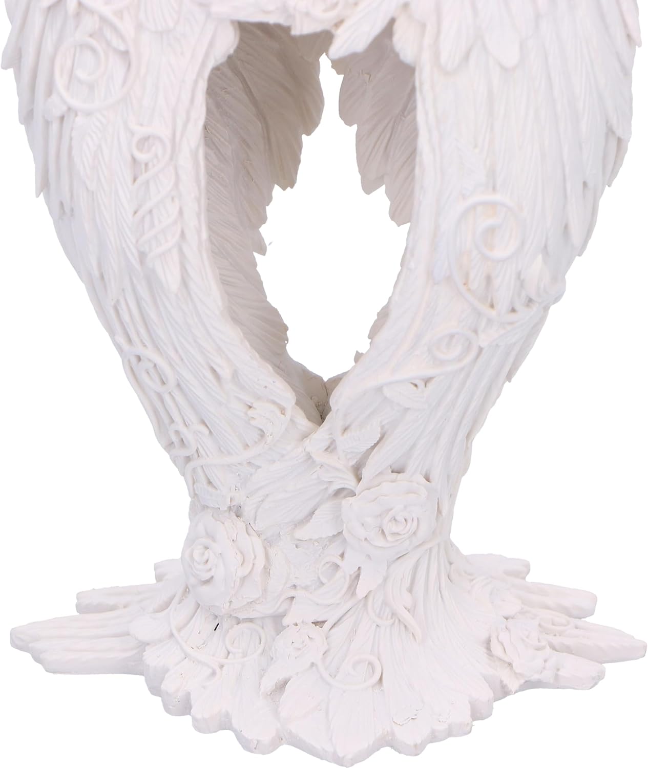 Floral Angel Wings Tea Light Candle Holder