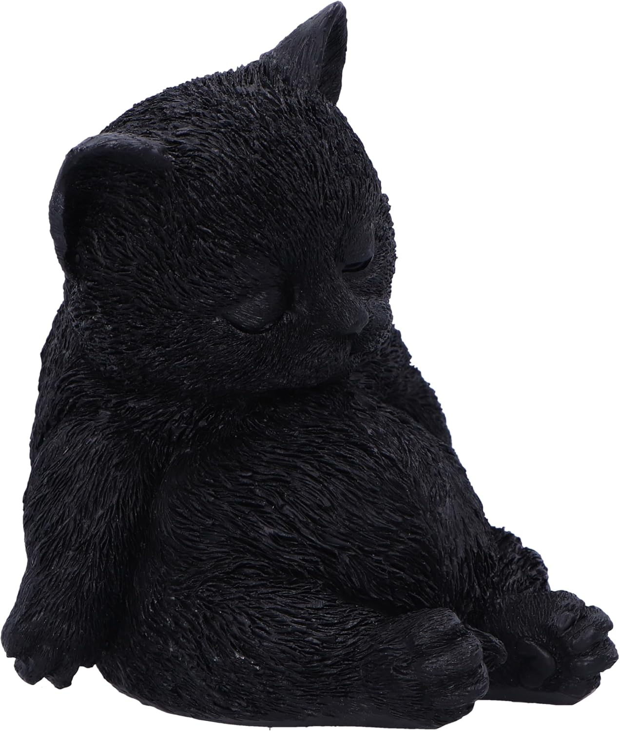 Nemesis Now Daydream 13cm, Resin, Black, Cat Figure, Black Cat Ornament, Collectable Cat Giftware, Cast in the Finest Resin, Expertly Hand-Painted