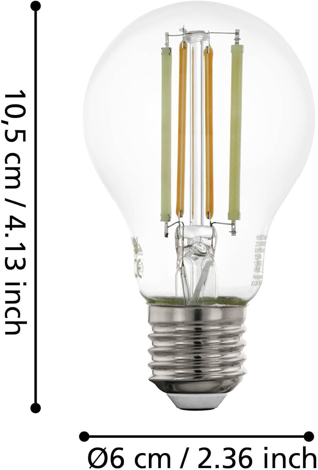 Eglo - E27 A60, Clear - Tw - Zigbee, Bluetooth