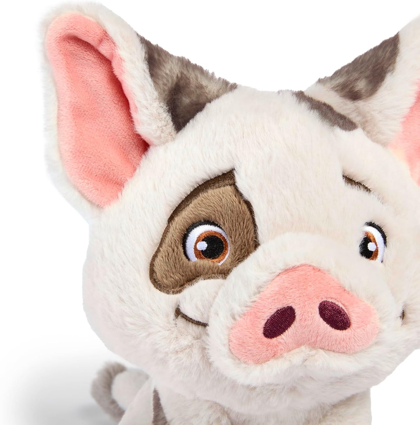 Pua 25 cm plush soft toy, Moana 2 soft cuddly plush Pig, Suitable from the First Months of Life, Pink