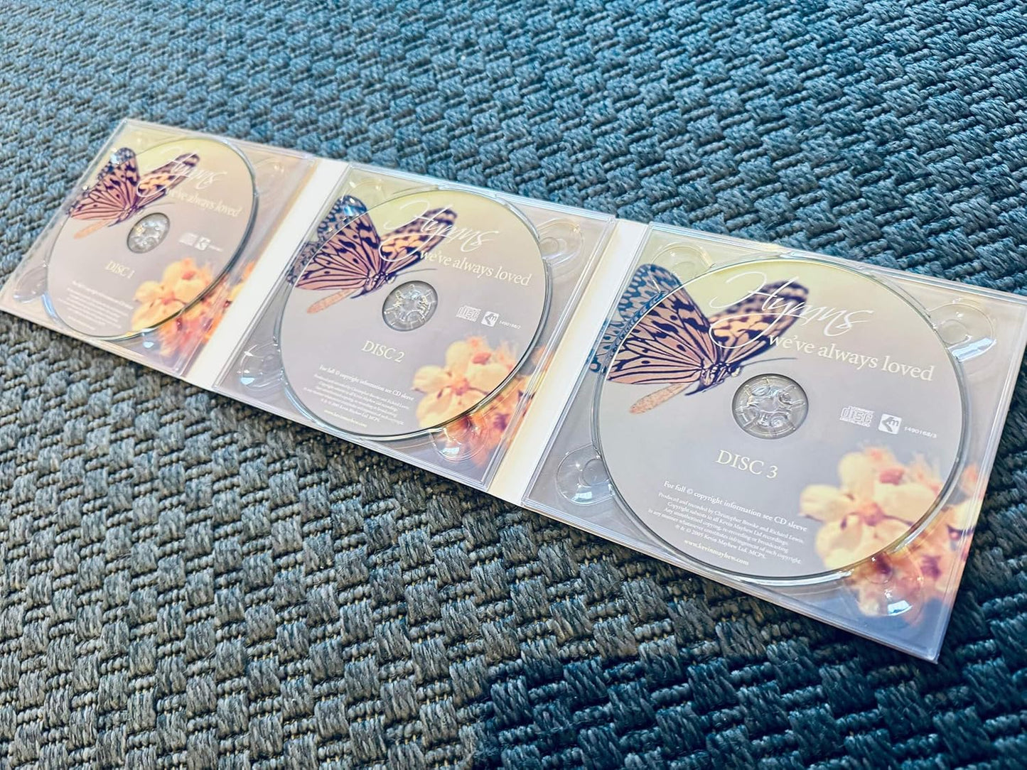 Hymns we've always loved CD (x3 CD Set