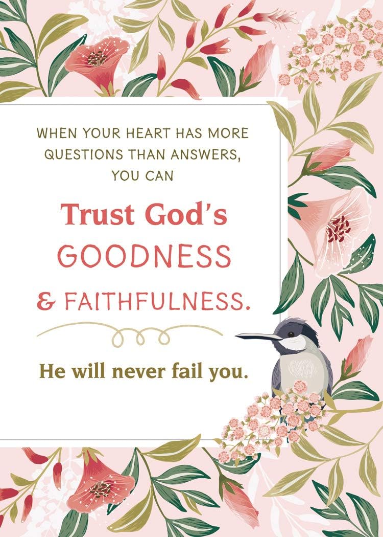 Words of Hope - Encouragement Greeting Cards - KJV Scripture - (Box of 12