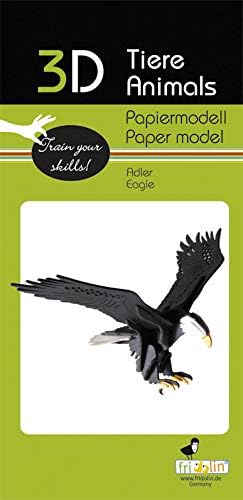 3D Paper Model Eagle