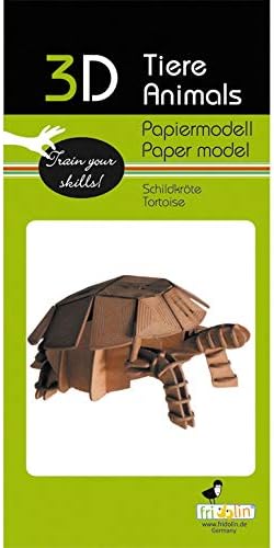 3D Paper Model Turtle