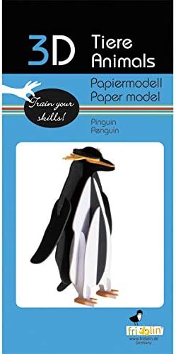Fridolin 3D Papiermodell Pinguin