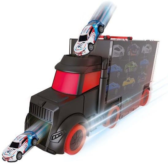 Toi-Toys - Turbo Racers Vrachtwagen met 6 Pull-back Raceauto\`s