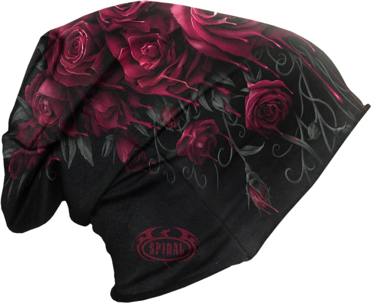Spiral - Blood Rose - Light Cotton Beanies Black