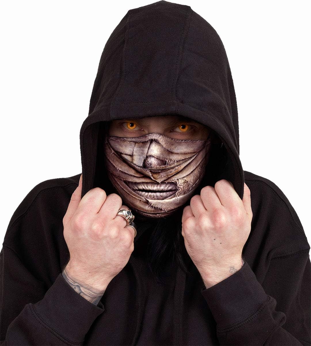 Spiral - MUMMIFIED (Unisex Black Face Masks) One Size