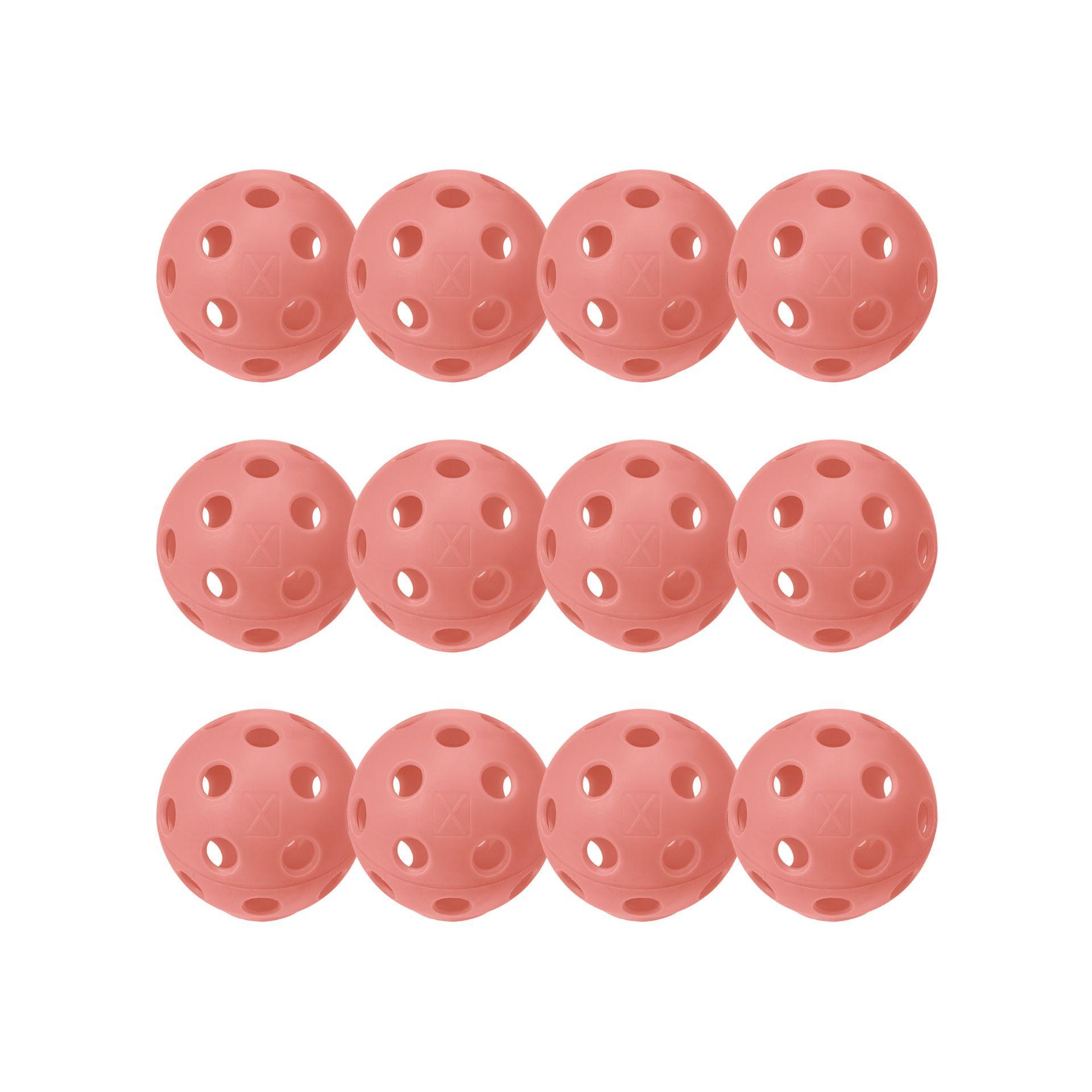 Franklin Indoor X-26 Pickleball (Pack of 12) Pack of 12 Orange Pack of 12 Orange