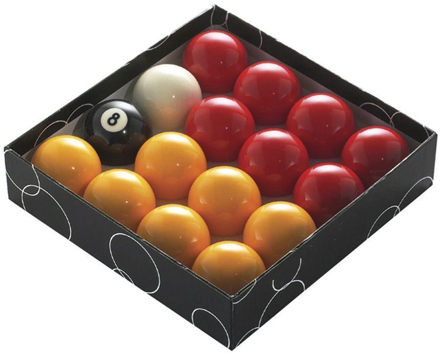 Powerglide Pool Ball Red/Yellow 1 7/8" 1 7/8"