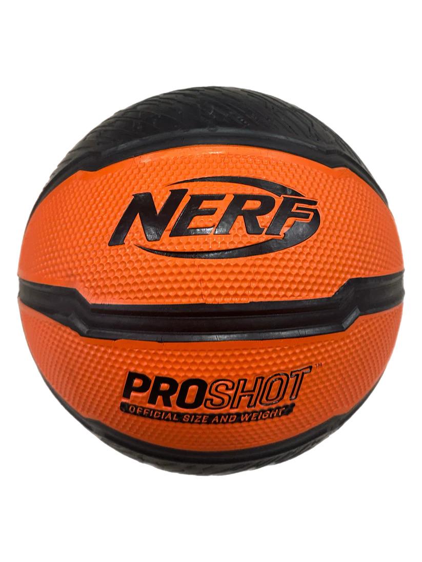 Nerf Proshot Rubber Basketball 7 7
