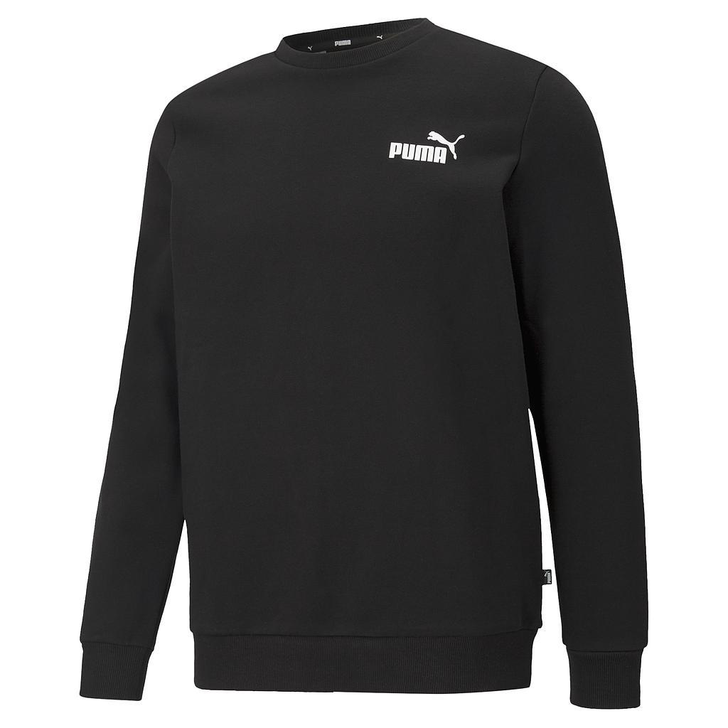 Puma Mens ESS Small Logo Crew XSmall Puma Black XSmall Puma Black