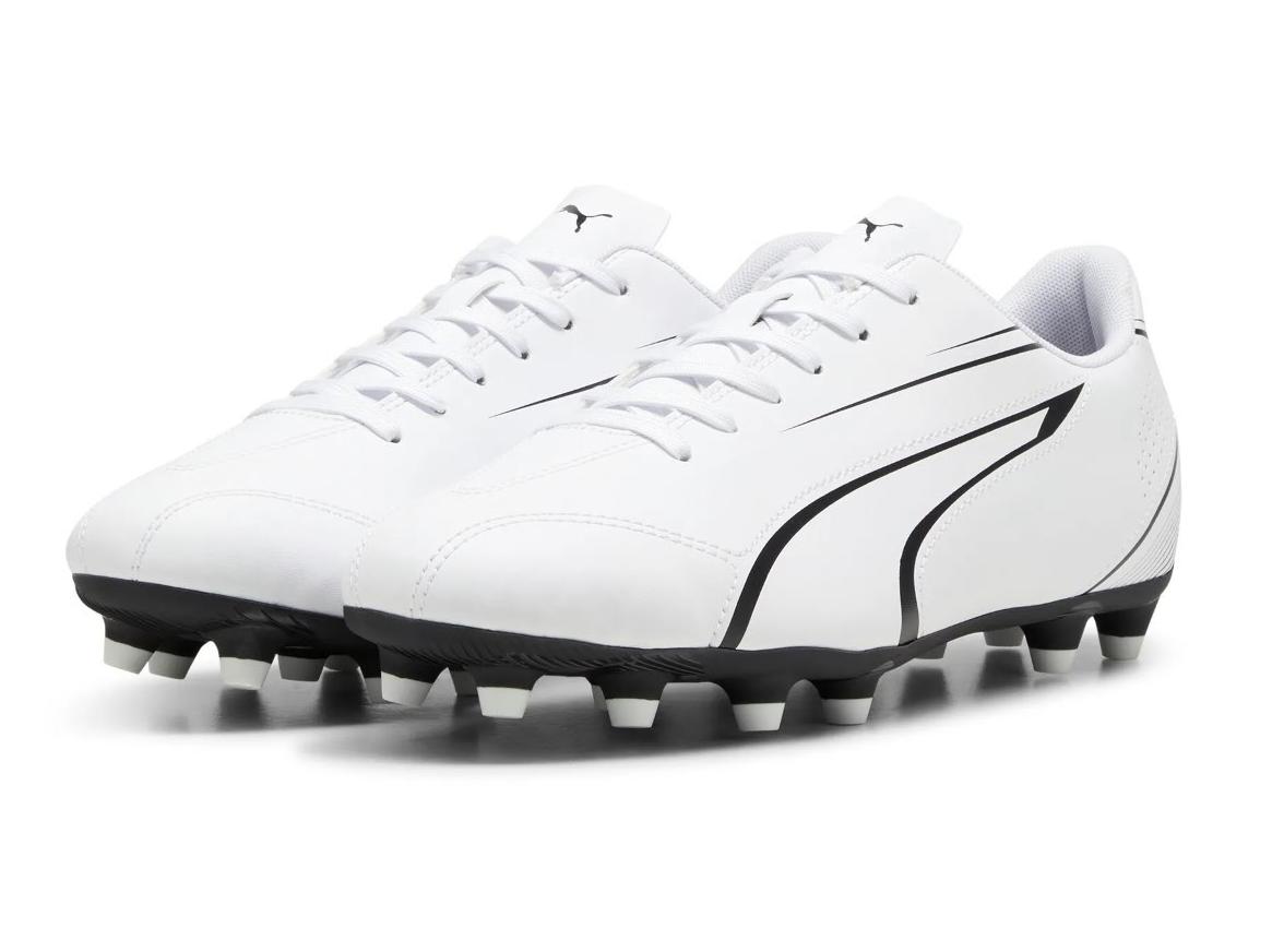 Puma Vitoria FG/AG Football Boots 10 White/Black 10 White/Black