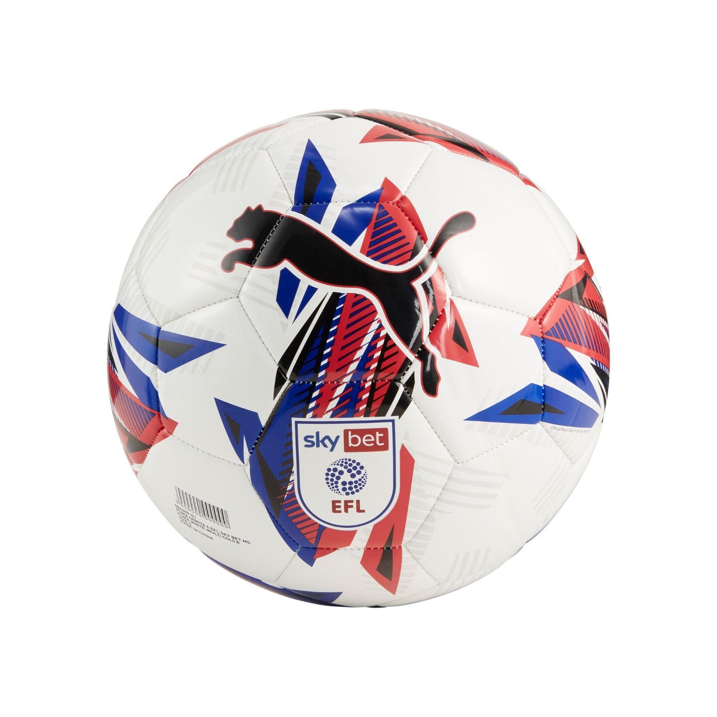 Puma Orbita 6 EFL Sky Bet Training Football 24/25 5 White/Red/Blue 5 White/Red/Blue