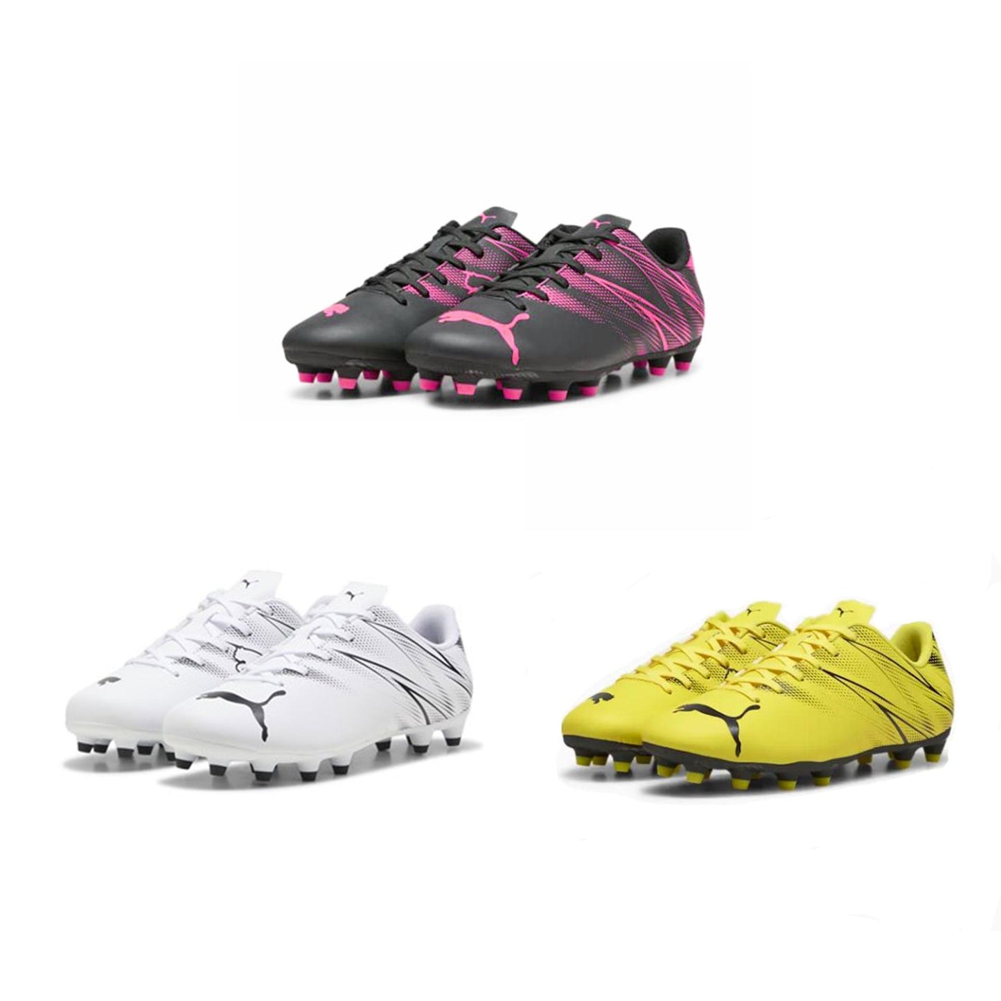 PUMA Unisex Kid's Attacanto Fg/Ag Jr Soccer Shoe