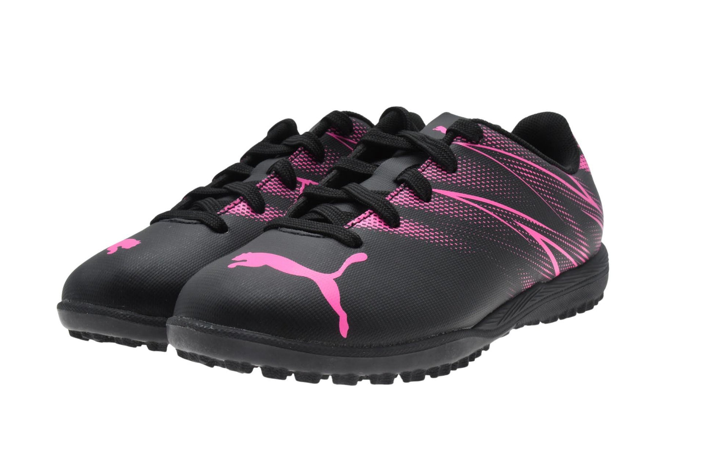 Puma Attacanto TT (Astro Turf) Football Boots 8 Black/Pink 8 Black/Pink