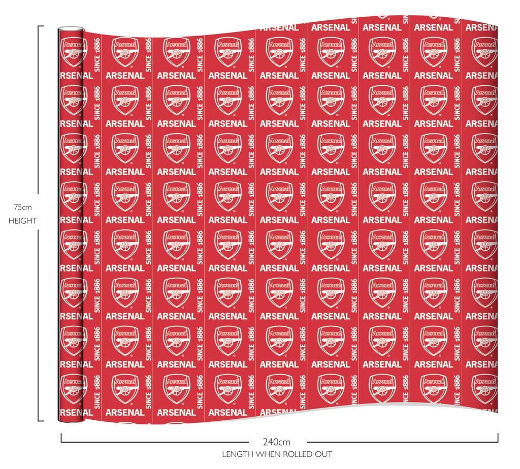 Team Merchandise Gift Wrap Paper Arsenal Arsenal