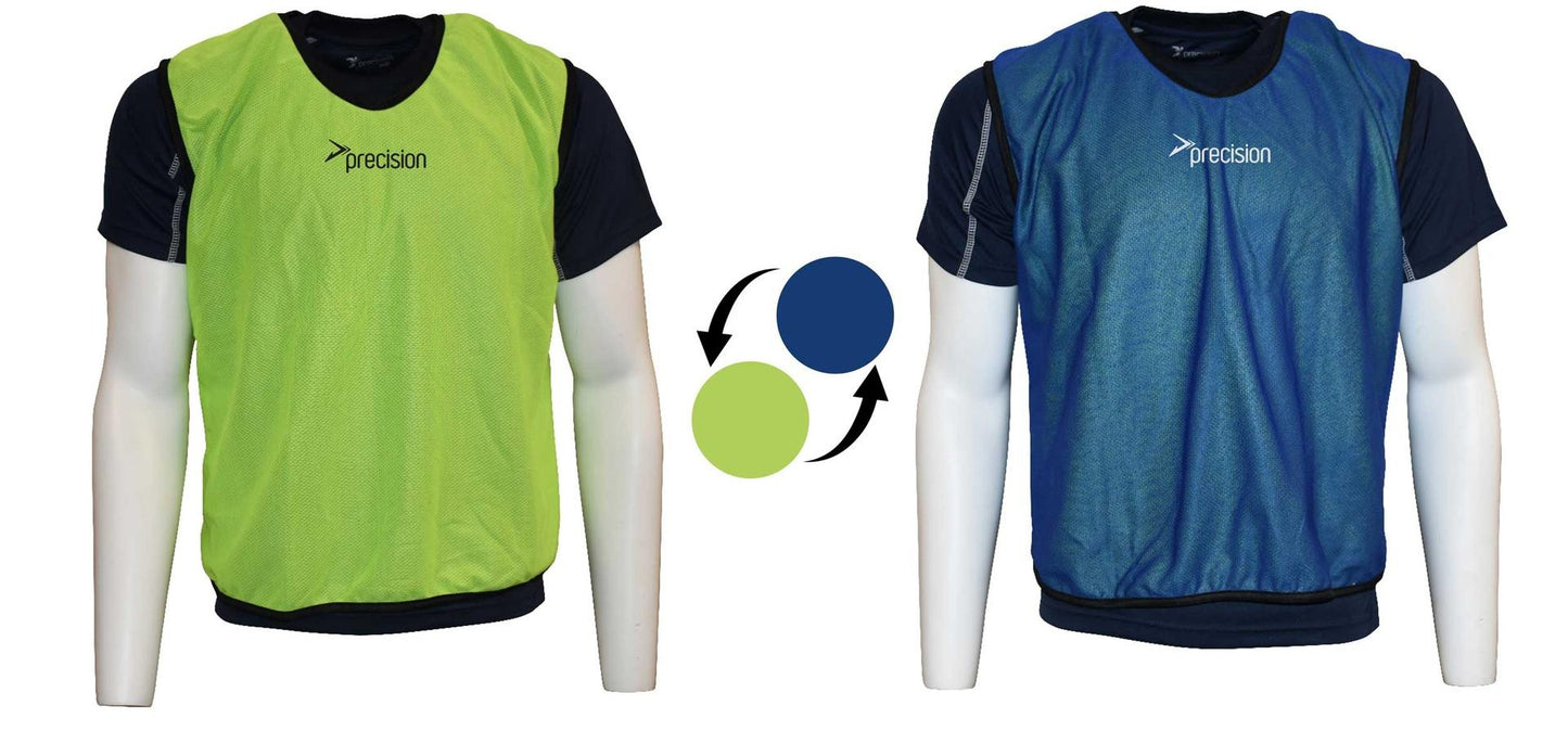 Precision Reversible Mesh Training Bib (Youth, Adult) Adult Yellow/Royal Adult Yellow/Royal