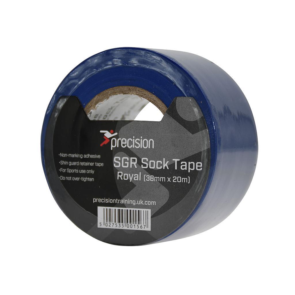 Precision SGR Sock Tape 38mm (Pack of 5) 38mm x 20m Royal 38mm x 20m Royal