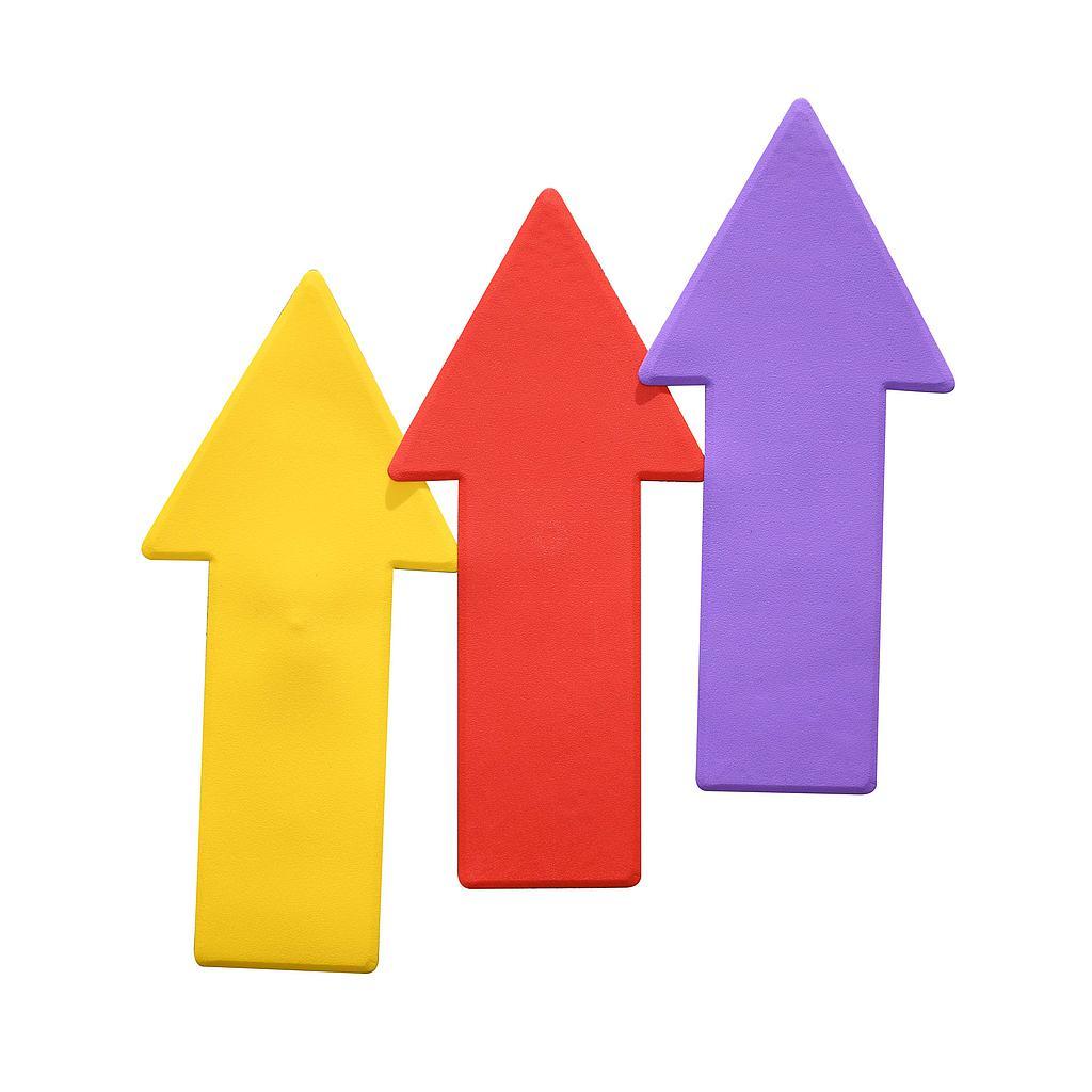 Arrow Floor Marker (Pack of 6) Red Red