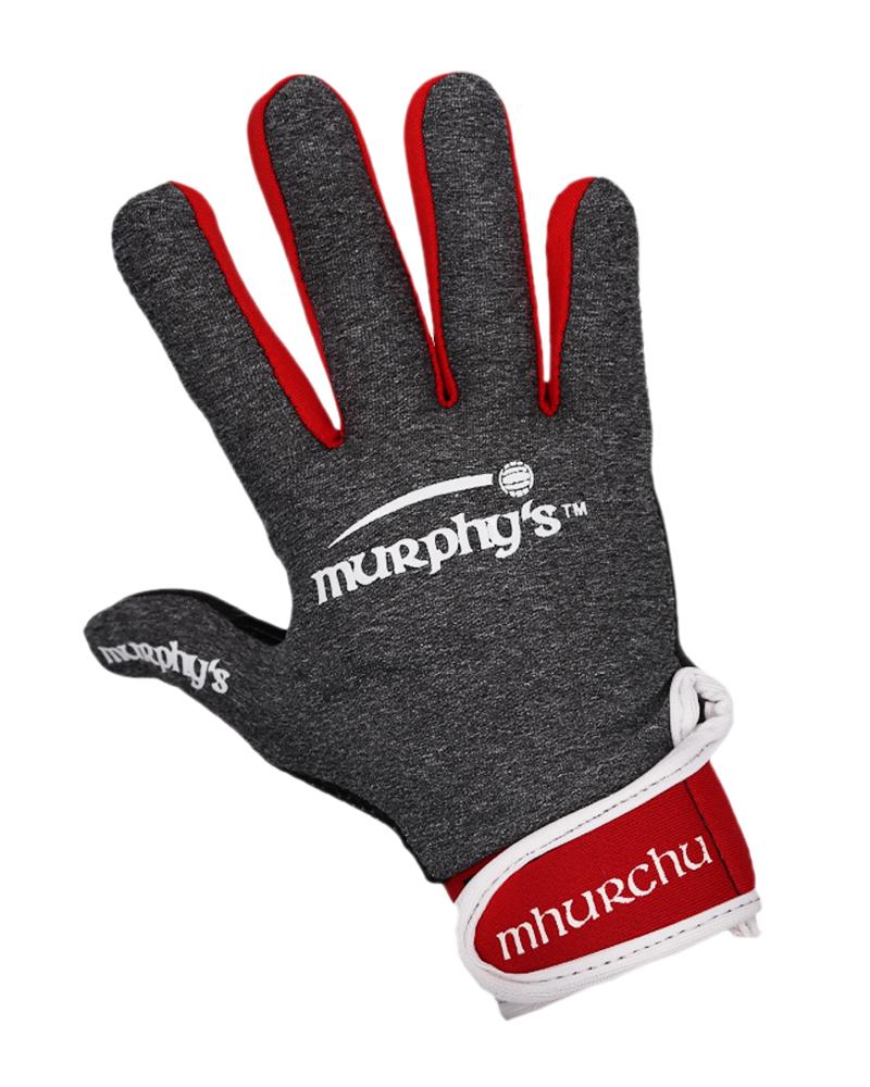 Murphy's Gaelic Gloves 10 / Large Grey/Red/White 10 / Large Grey/Red/White