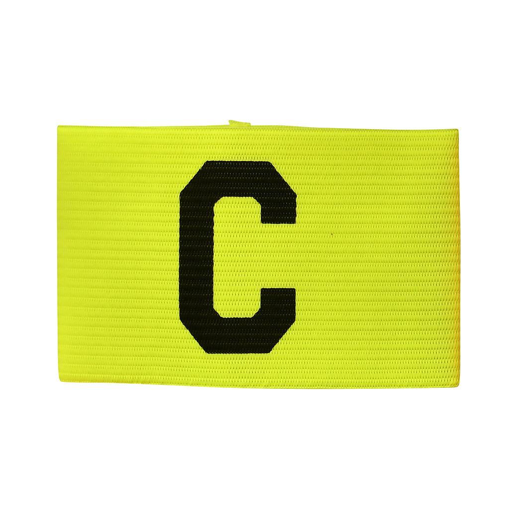 Precision Big C Captains Armband Adult Fluo Yellow Adult Fluo Yellow