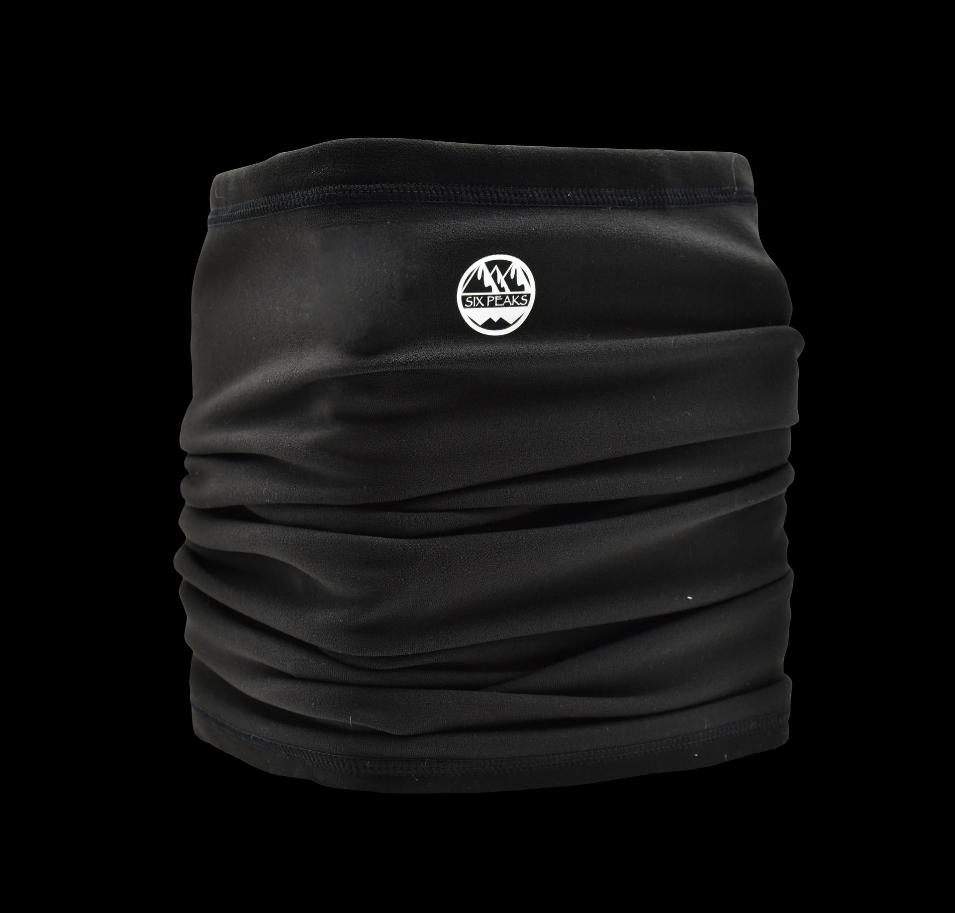 Six Peaks Winter Neck Warmer Black Black