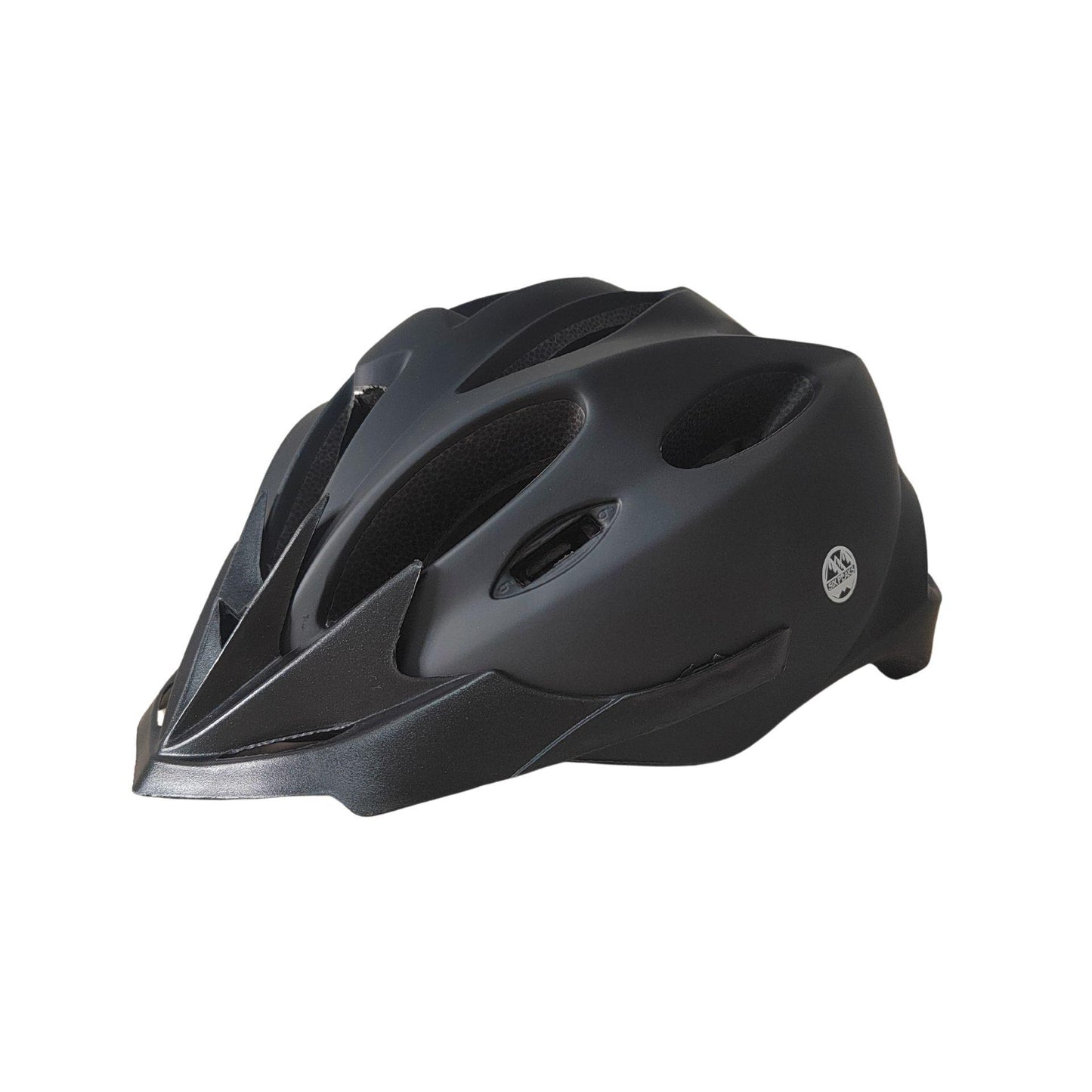 Six Peaks Adult Cycling Helmet Medium (55-58cm) Black Medium (55-58cm) Black