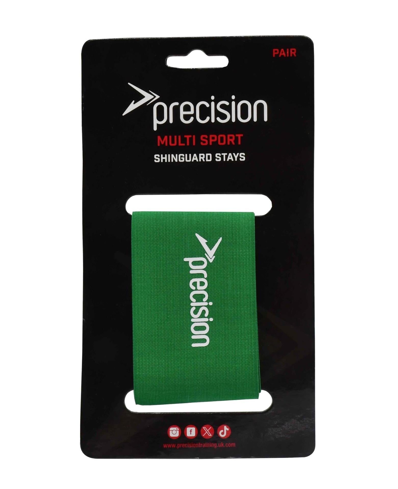 Precision Shin Guard Stays Green Green