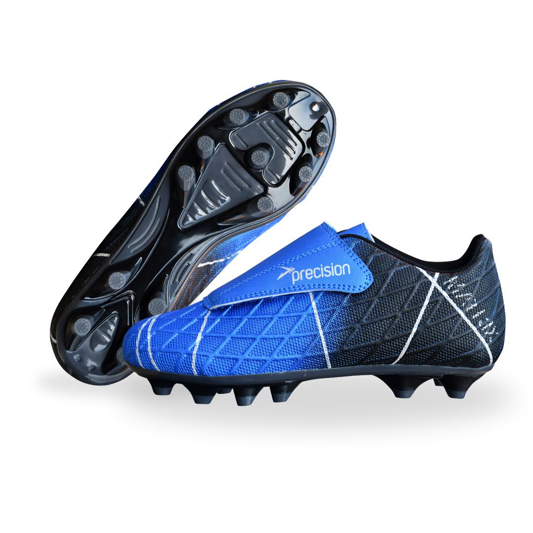 Precision Matrix Junior Football Boots FG 1 Blue/Black/Silver 1 Blue/Black/Silver