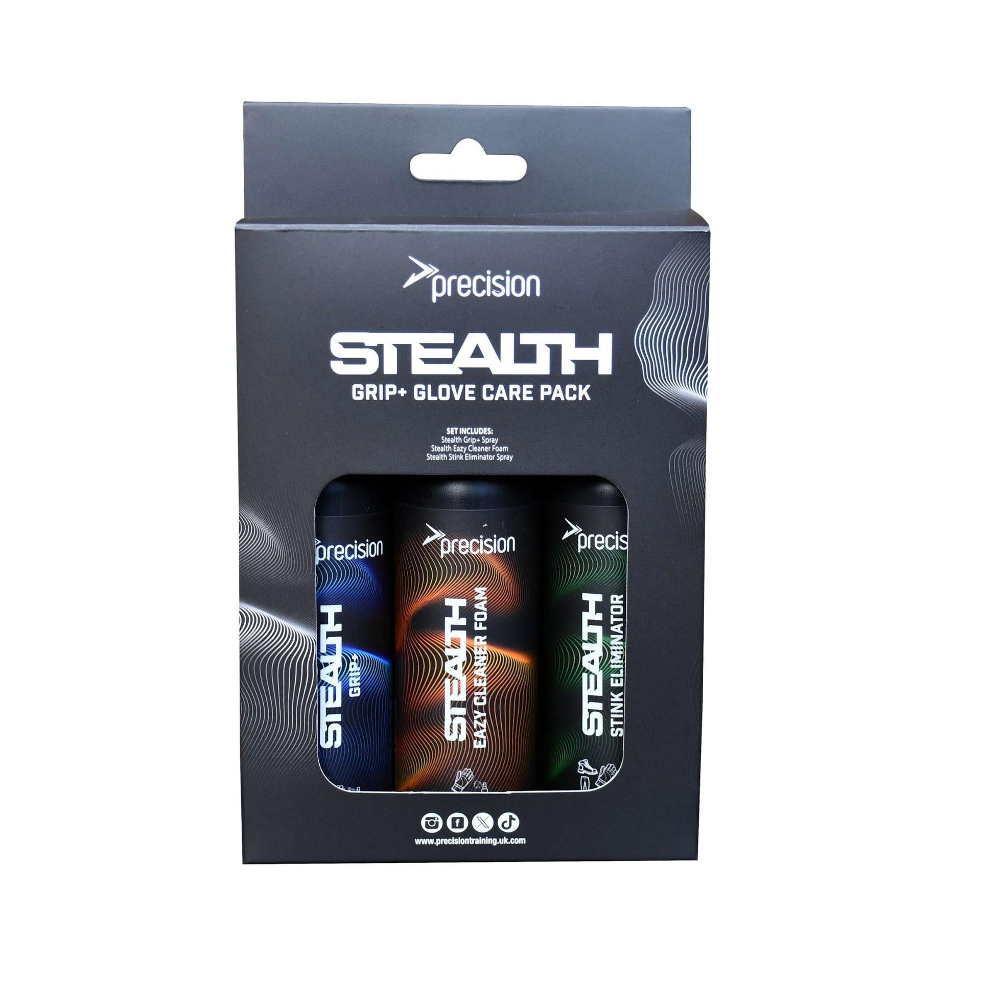 Precision Stealth Grip+ Glove Care Pack 100ml x 3 100ml x 3
