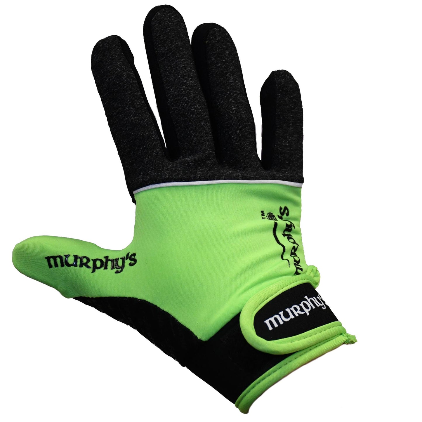 Murphy's V2 Gaelic Gloves Junior 5 / Under 10 Grey/Lime/White 5 / Under 10 Grey/Lime/White