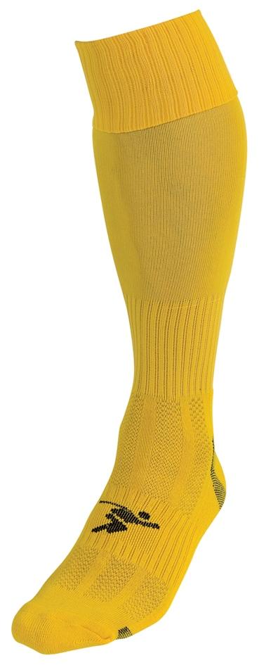 Precision Plain Pro Football Socks Junior J8-J11 Yellow J8-J11 Yellow