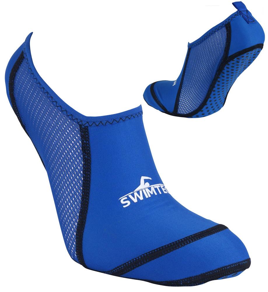SwimTech Pool Socks 5-7 Blue 5-7 Blue