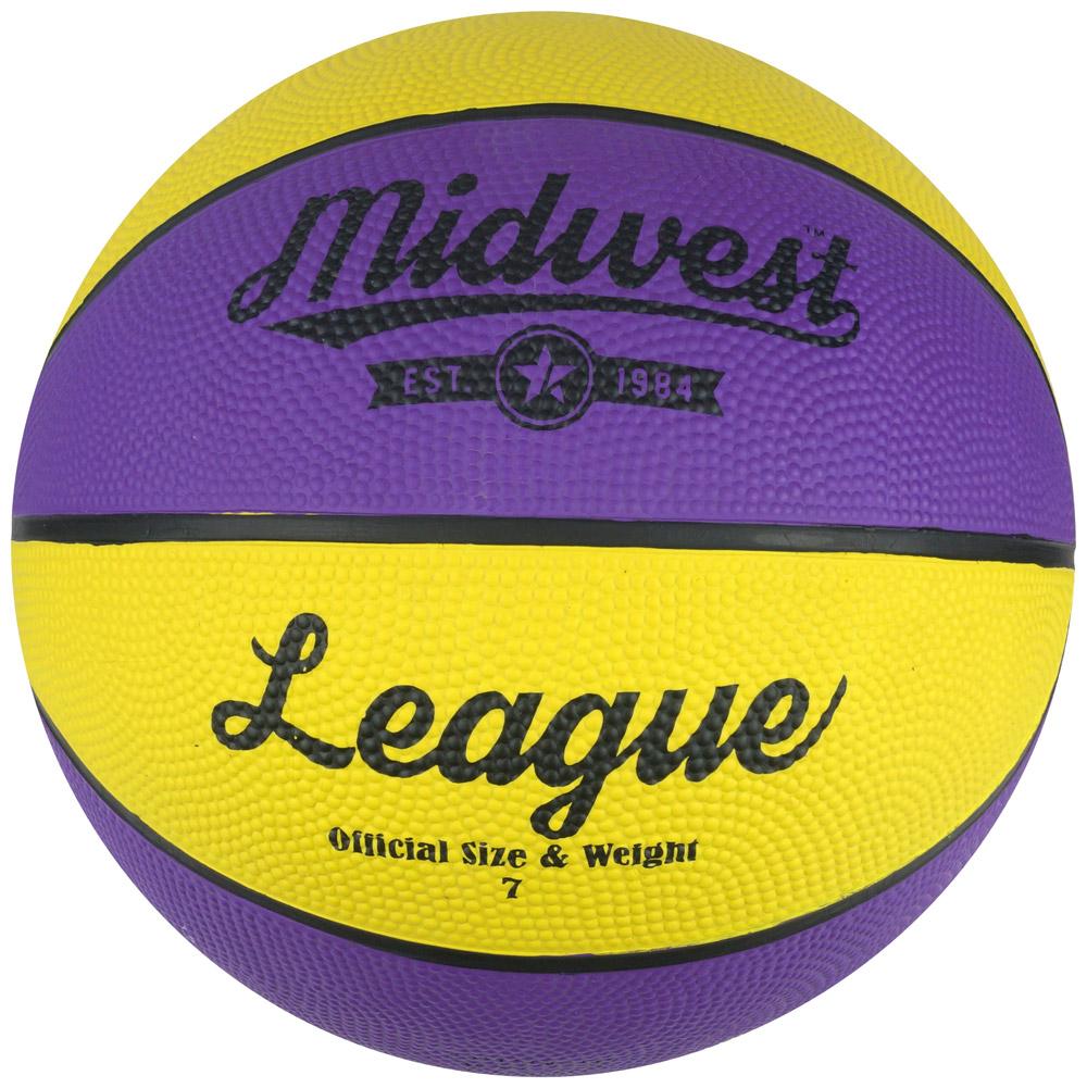 Midwest League Basketball 7 Yellow/Purple 7 Yellow/Purple