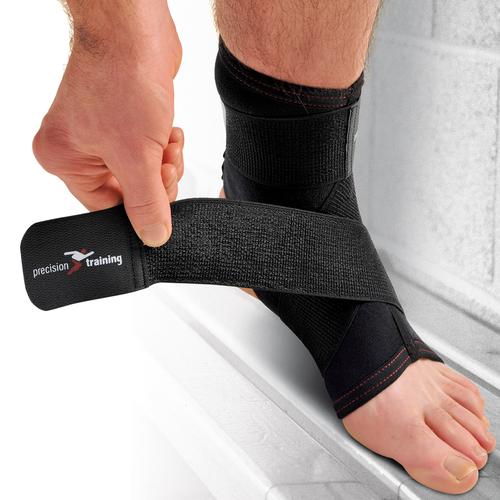 Precision Neoprene Ankle with Strap Support Large Large