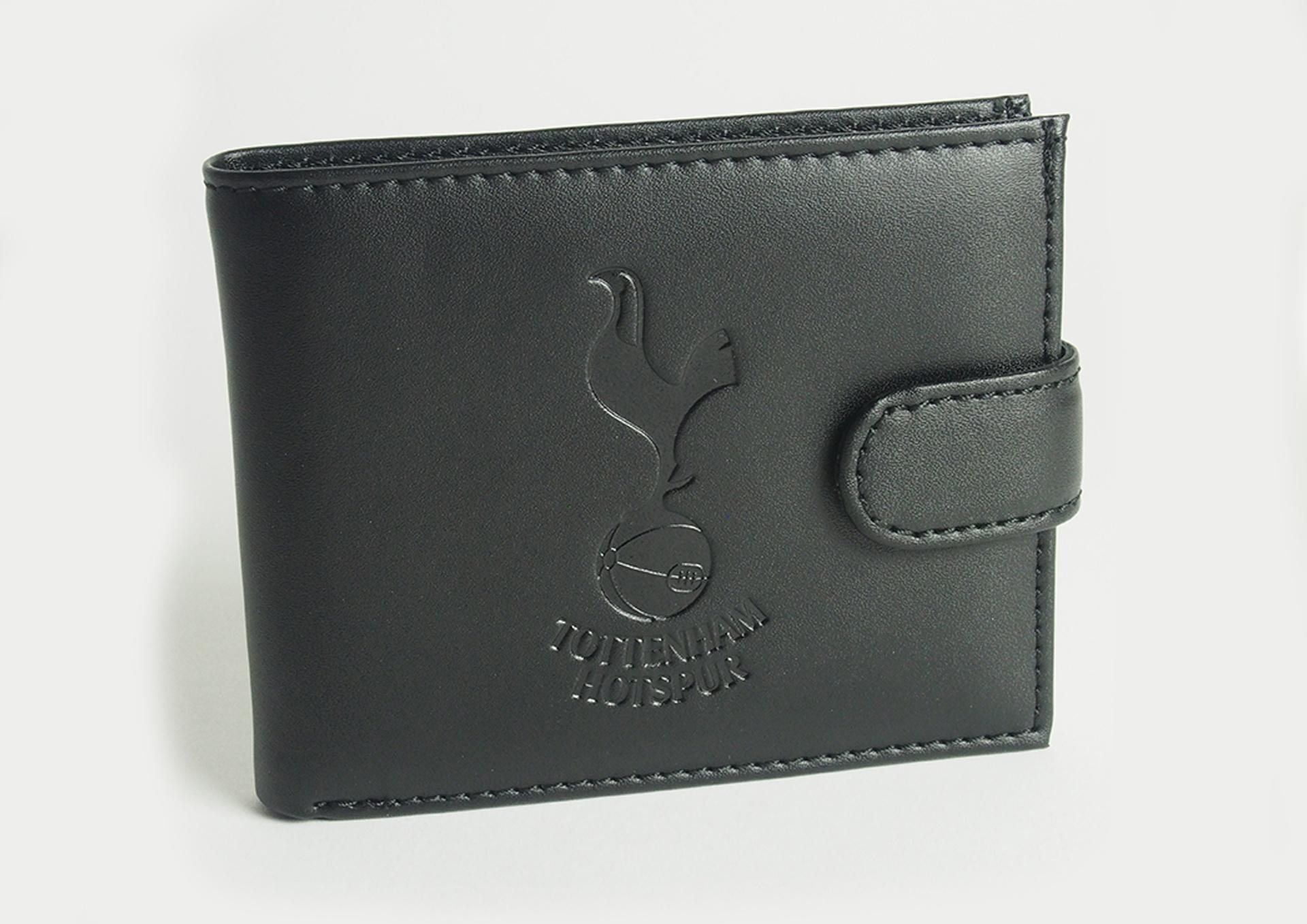 Team Merchandise Leather Clip Wallet Tottenham Hotspur Tottenham Hotspur
