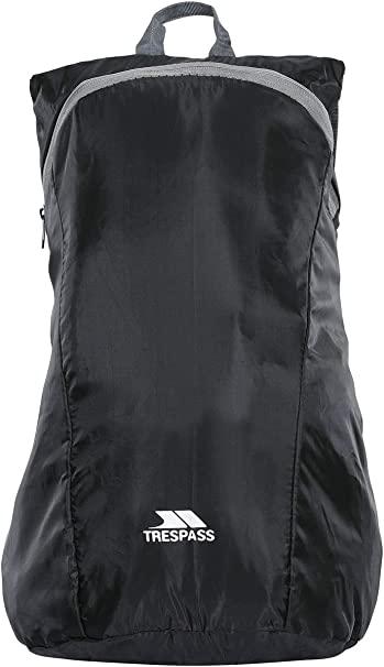 Trespass Reverse Packaway Rucksack (Assorted) Black Black