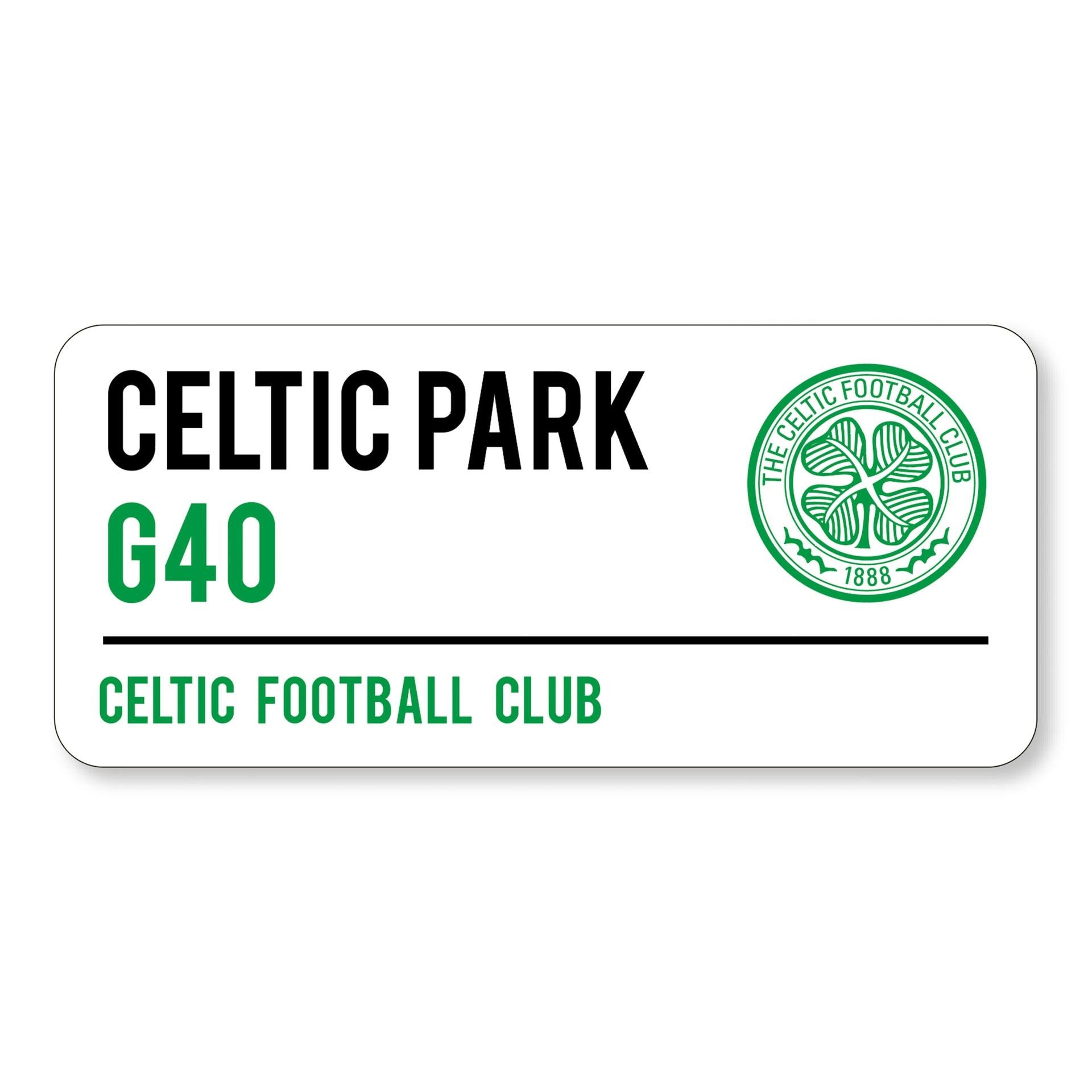 Team Merchandise Stadium Street Sign Celtic Celtic