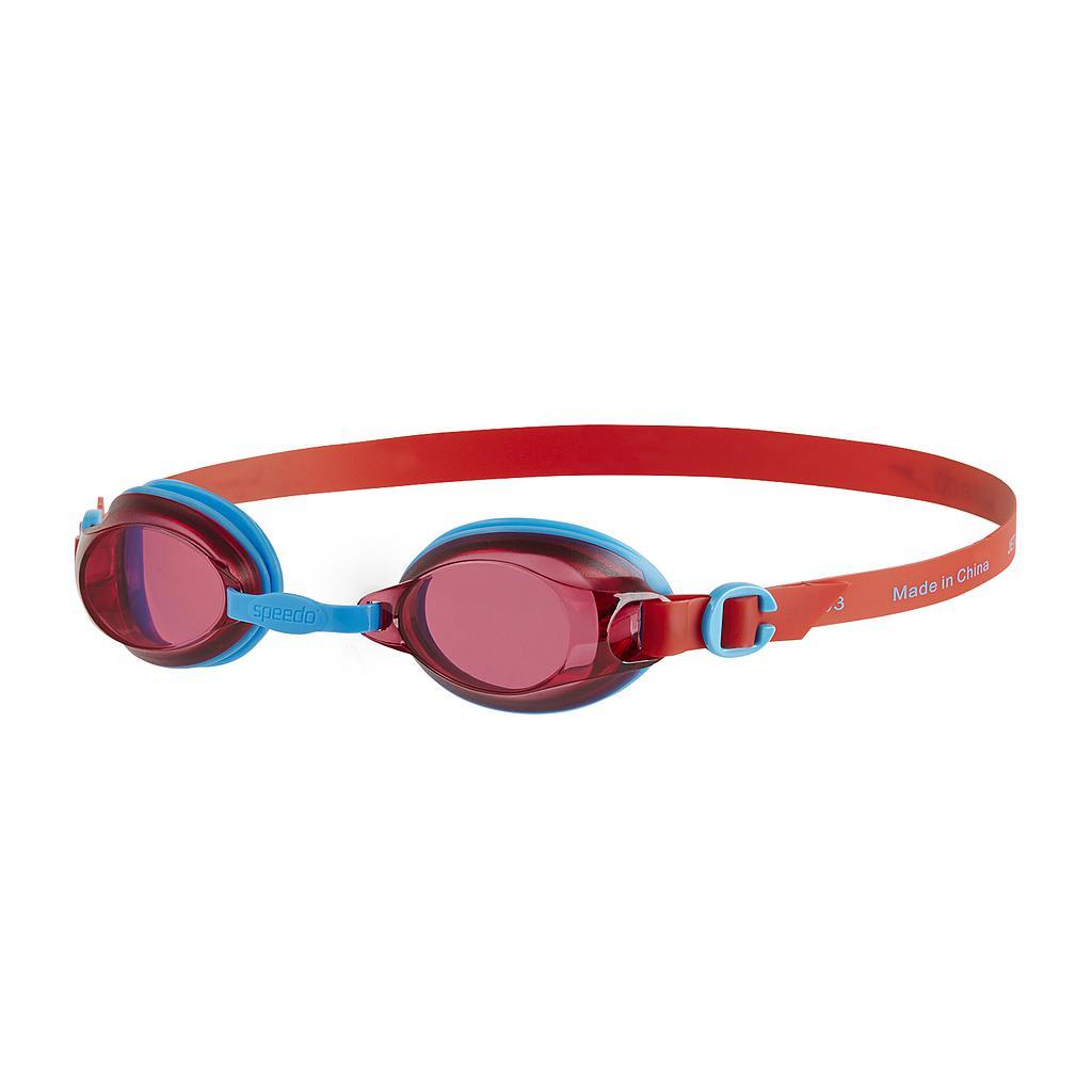 Speedo Junior Jet V2 Swimming Goggles | Kids Swim | Comfortable Fit | Adjustable Design | Anti-Fog | Anti-Leak | Learn to Swim