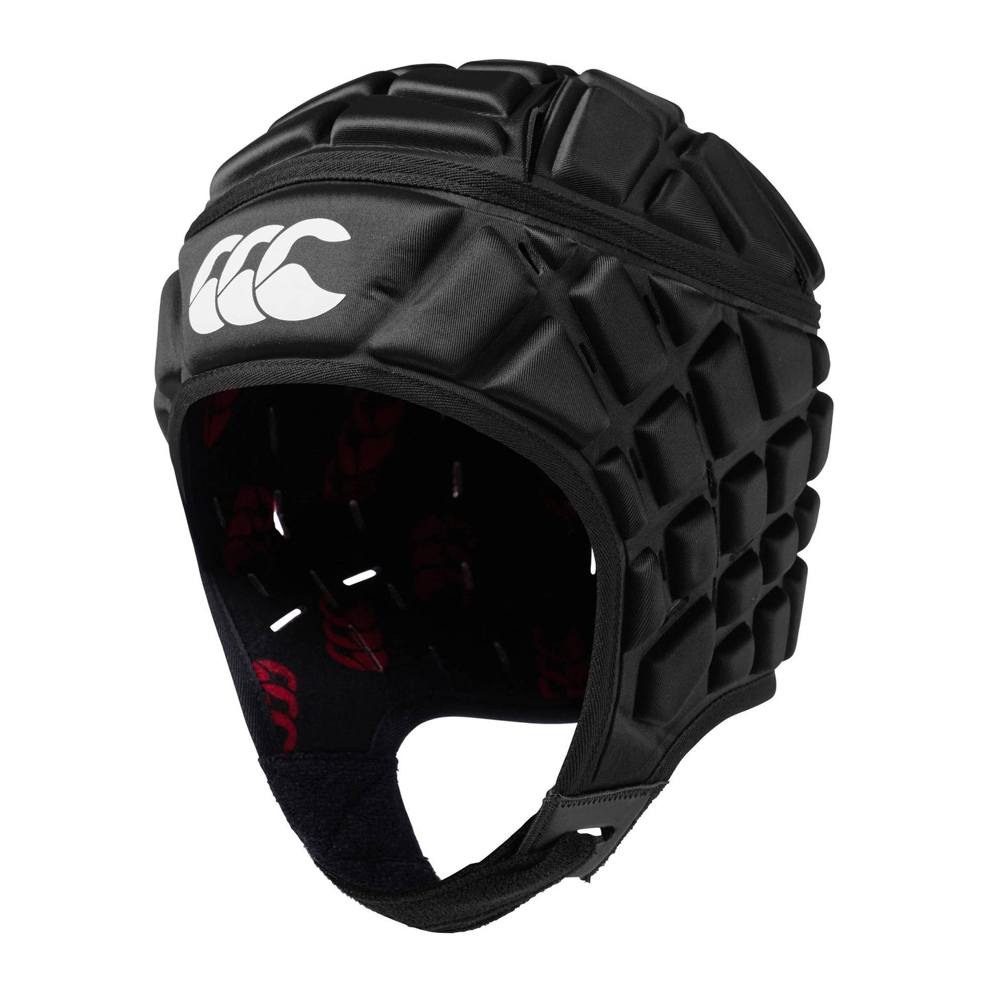 Canterbury Raze Headguard Junior XSmall Black/Red XSmall Black/Red