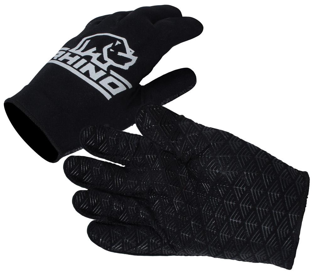 Rhino Pro Full Finger Mitts Junior Medium/Large Black Medium/Large Black