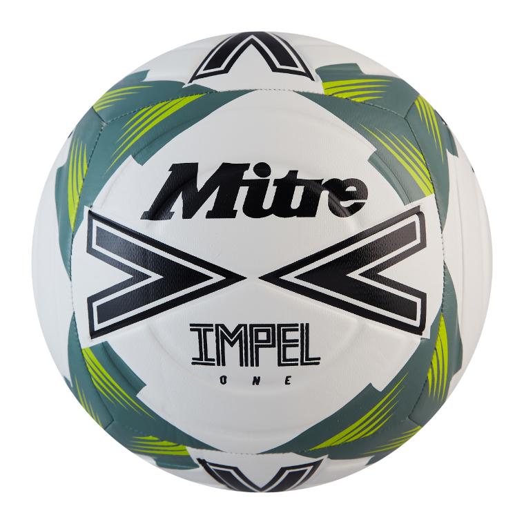 Mitre Impel One Football 3 White/Black/Sage 3 White/Black/Sage