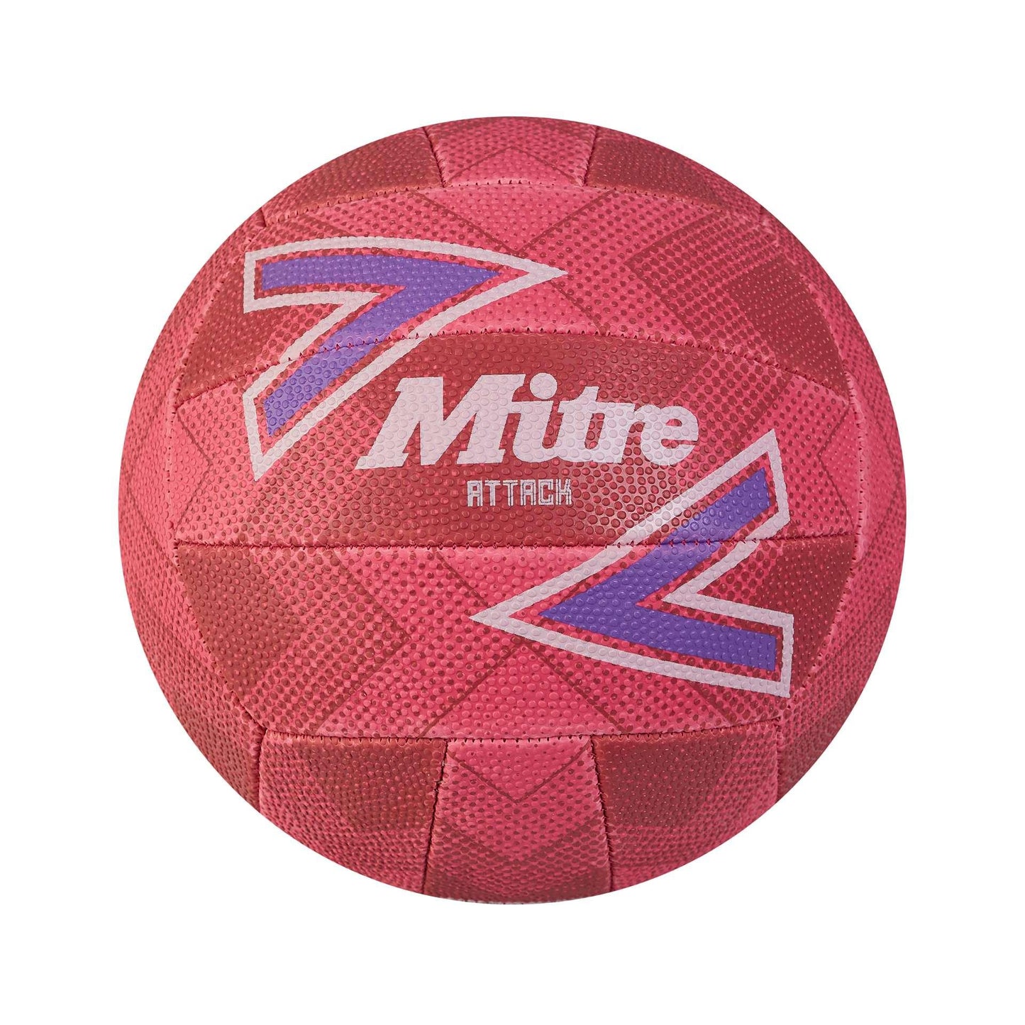 Mitre Attack Netball 4 Pink/Purple/White 4 Pink/Purple/White