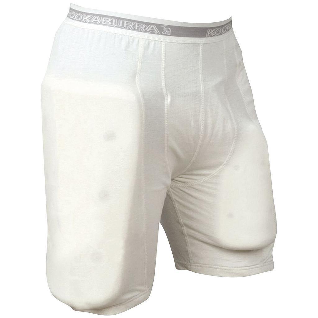 Kookaburra Protective Shorts With Protective Padding Small White Small White