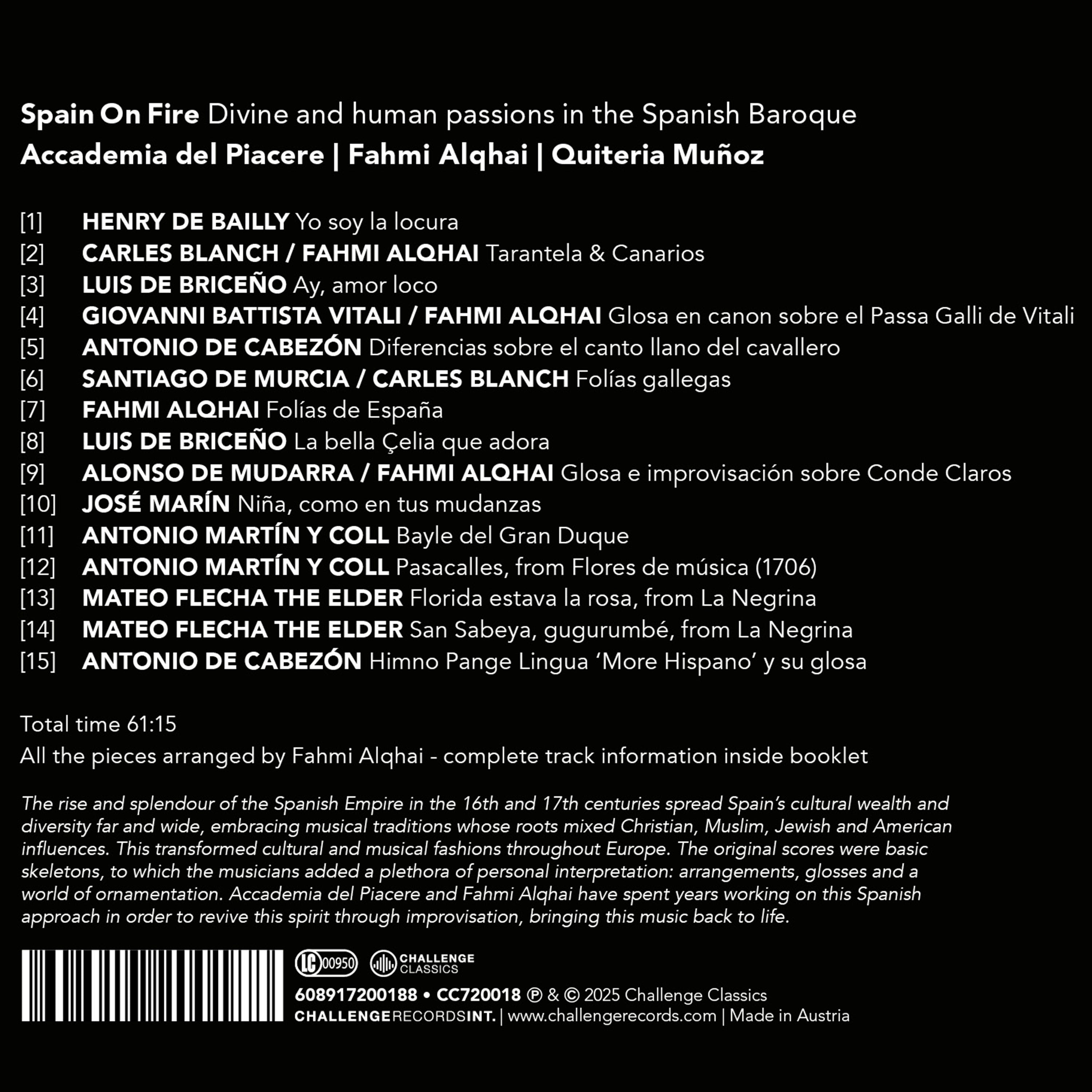 Spain On Fire: Divine and Human Passions in the Spanish Baroque