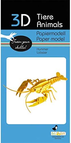 Fridolin 3D Papiermodell Hummer