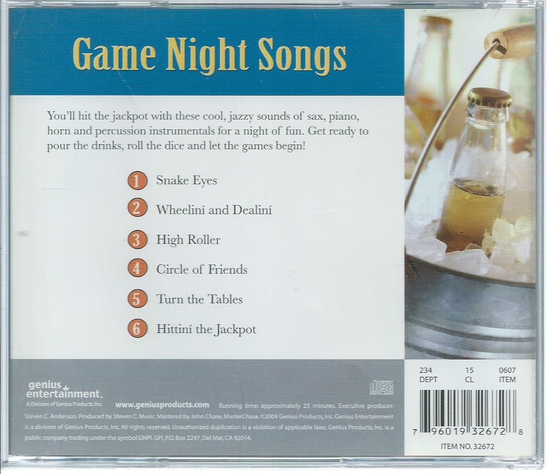 Game Night Songs